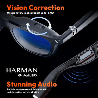 VITURE One Lite Smart AR glasses Portable Viewing SGSA Eyes Protection Myopia Conditions With Harman Speakers DP devices