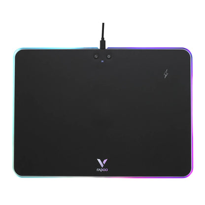 Rapoo V10RGB Wireless Charging Mouse Mat 14in x 10in