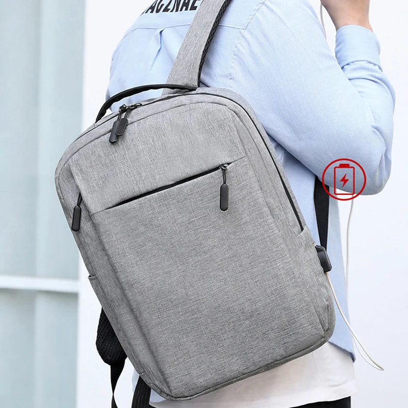 Laptop backpack travel Multifunctional Large capacity male usb charging computer school backpacks oxford waterproof bag for men